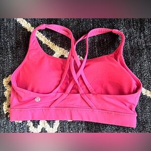 Lululemon Energy Bra Pink Size 8